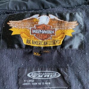 Men’s XL Harley Davidson leather jacket